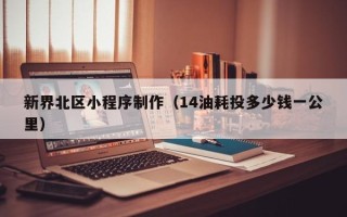 丽水新界北区小程序制作（14油耗投多少钱一公里）